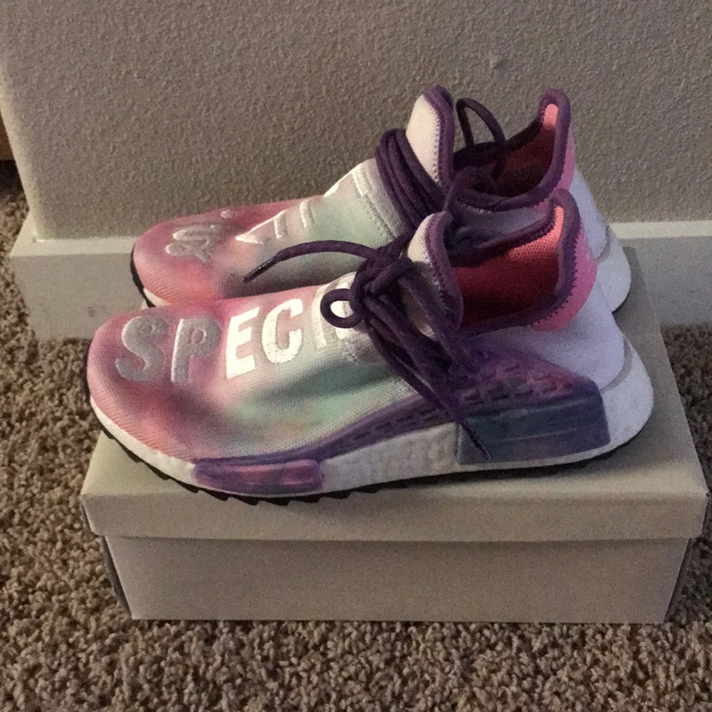 Authentic Pharrell Hu Holi NMD Human Races.
